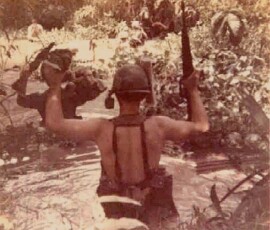 Cooling off in the field. Cooling off
