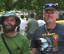 Wolfhound brothers reunited at the Vietnam Veterans Memorial. Reunited at The Wall
